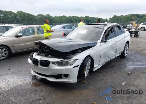2015 BMW 320I из США, поврежденный, VIN WBA3B1C54F5A05864